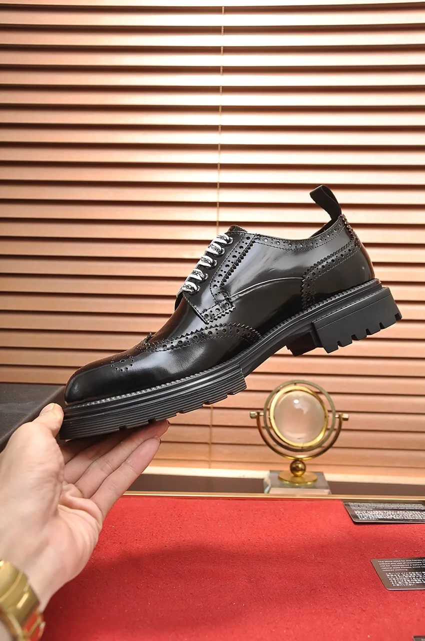 Men's shoes 💰700💶 [Dior] high-end goods Niuli original order quality Dior —🆘.Dior original order purchasing, high-end leather shoes, fabric: imported from Italy open-edge beaded cowhide ➕ water-dyed cowhide/cowhide lining ➕ special original outsole, fine workmanship, real-life shooting 🎬 size: 38-45 (customized at 45)